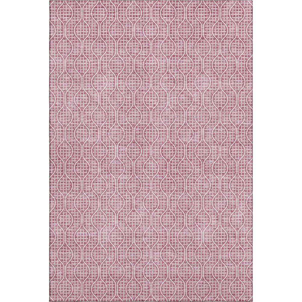 Premium Machine Washable Mayfield AMF926 Blush 5' x 7'6" Rug. Picture 1