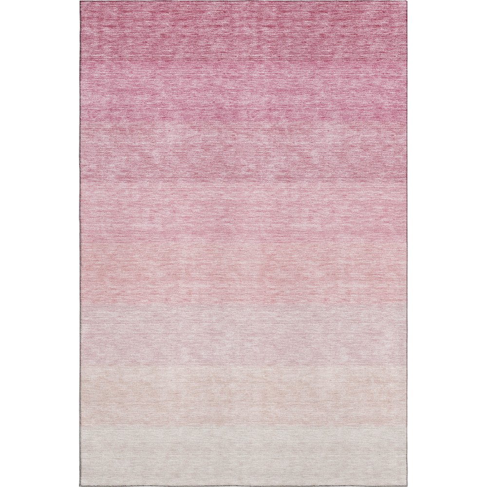 Premium Machine Washable Mayfield AMF928 Pink 5' x 7'6" Rug. Picture 1