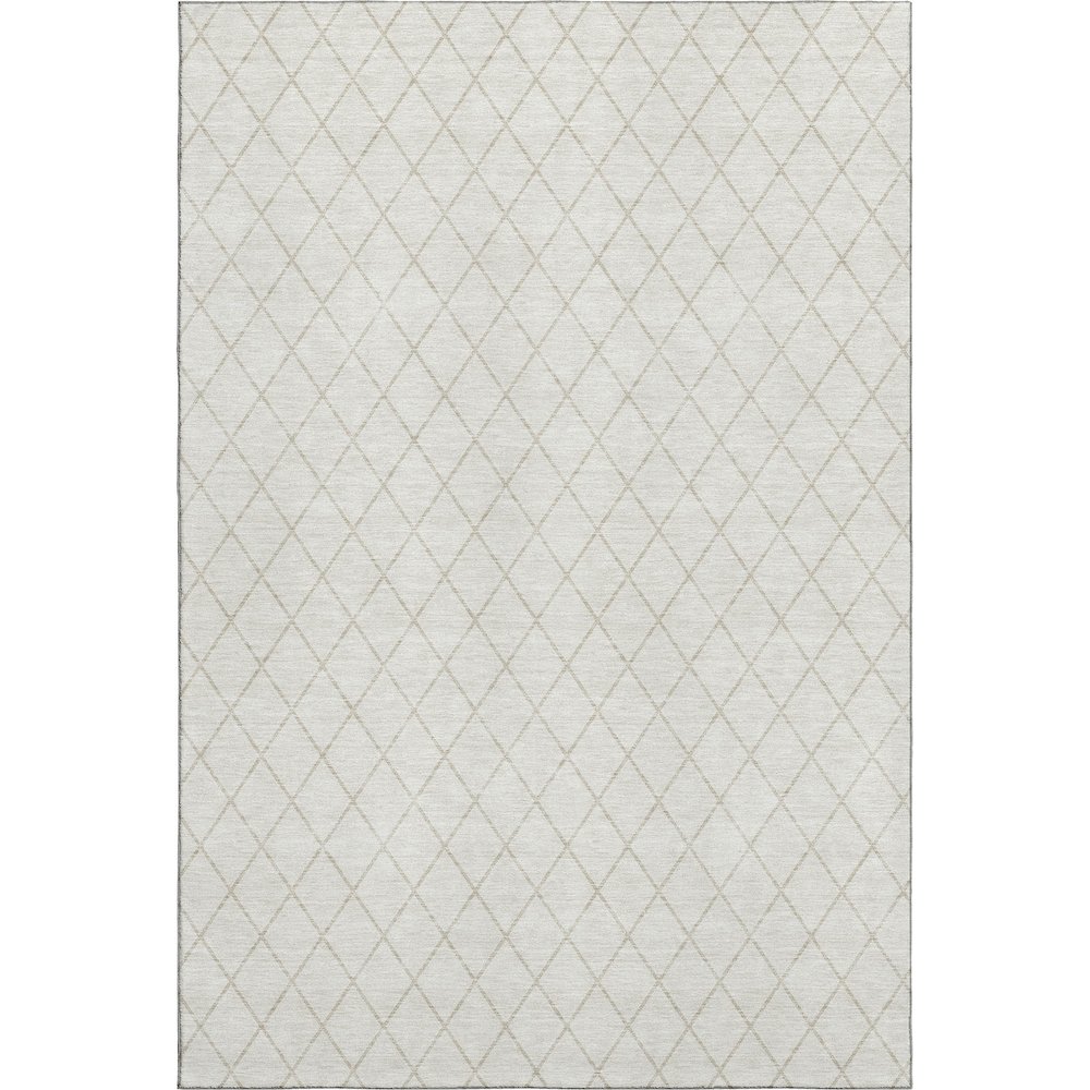 Premium Machine Washable Mayfield AMF932 Ivory 5' x 7'6" Rug. Picture 1