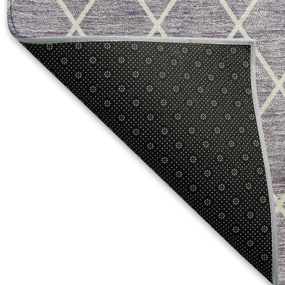 Premium Machine Washable Mayfield AMF932 Lavender 2'6" x 3'10" Rug. Picture 2