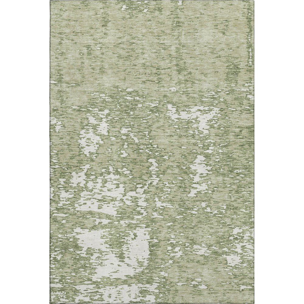Premium Machine Washable Mayfield AMF946 Aloe 5' x 7'6" Rug. Picture 1
