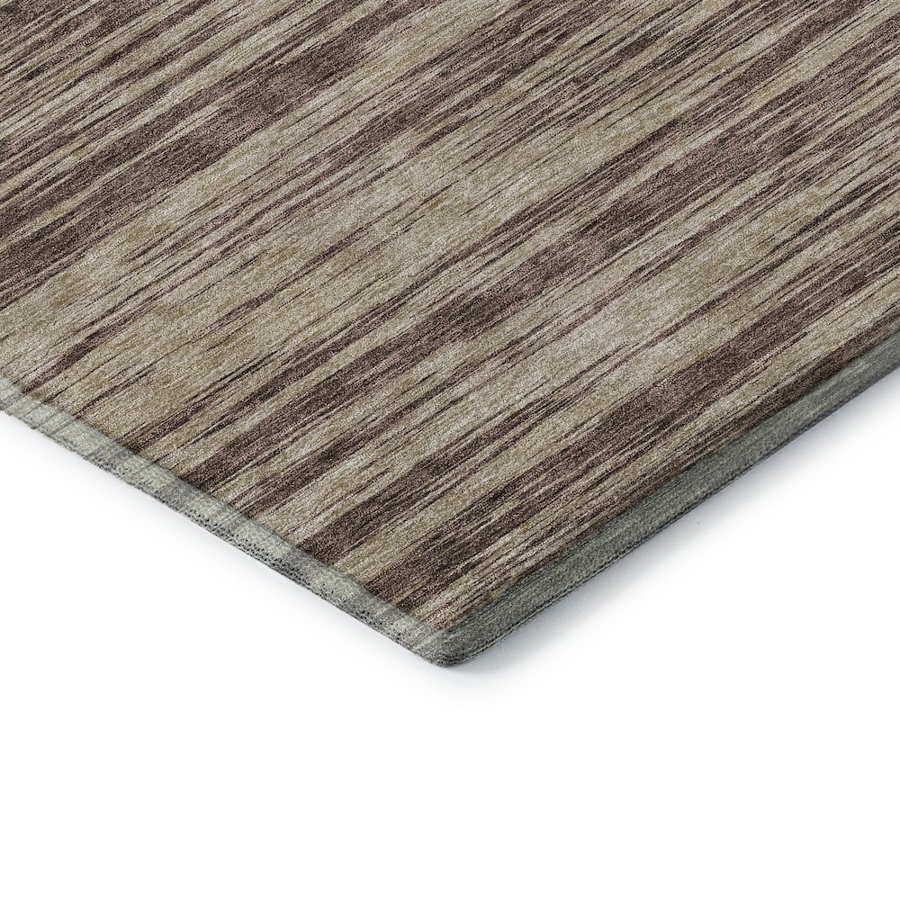 Premium Machine Washable Mayfield AMF951 Brown 2'6" x 3'10" Rug. Picture 3