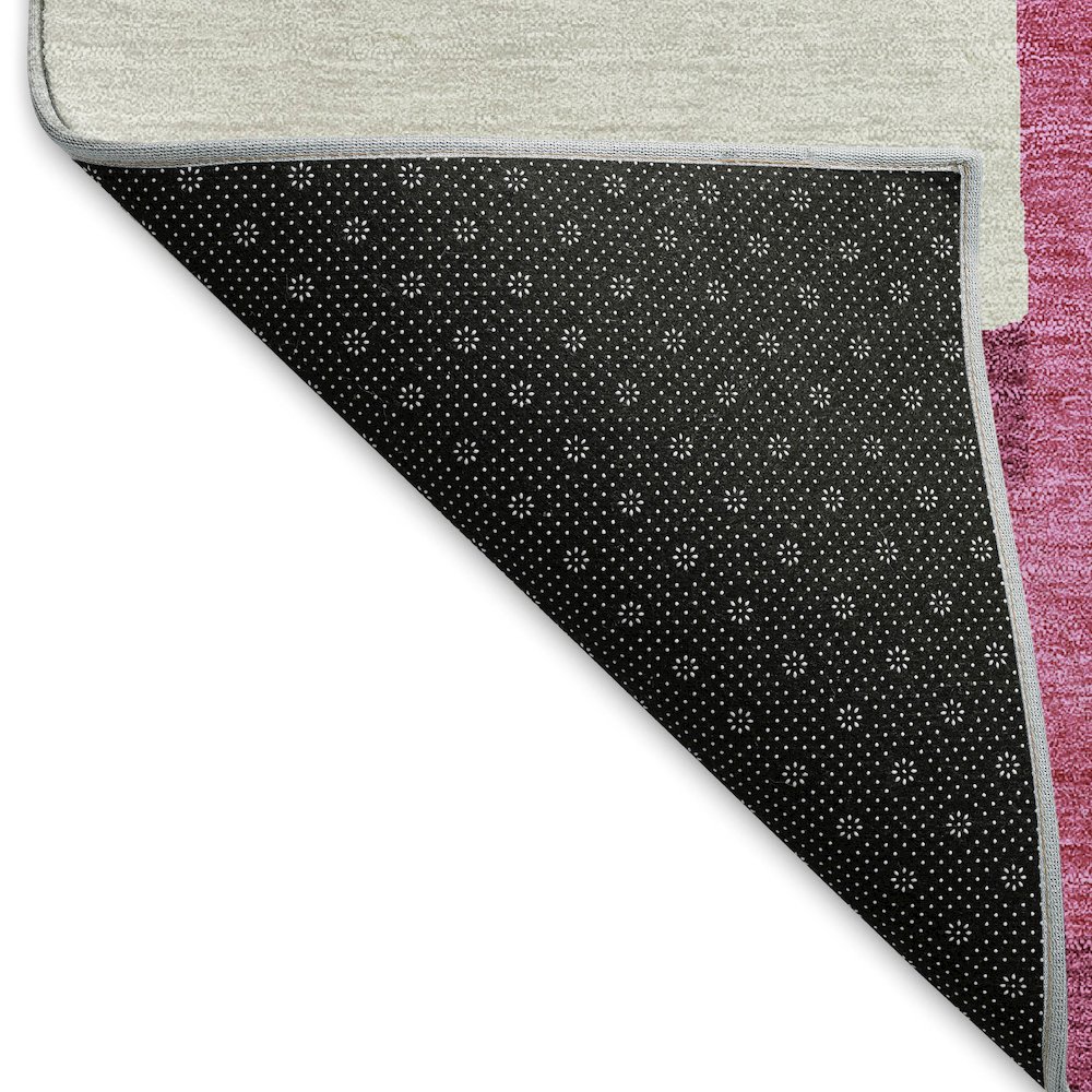 Premium Machine Washable Mayfield AMF955 Pink 2'6" x 3'10" Rug. Picture 2