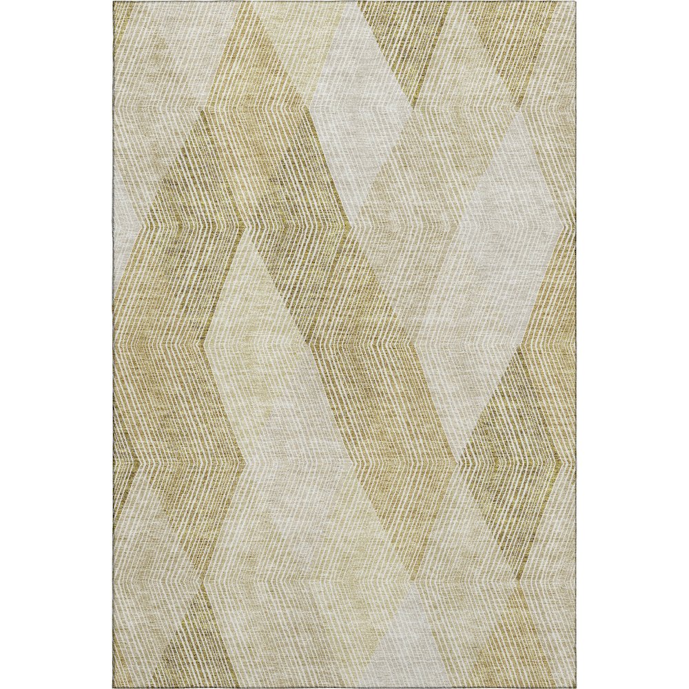 Premium Machine Washable Mayfield AMF962 Ivory 5' x 7'6" Rug. Picture 1