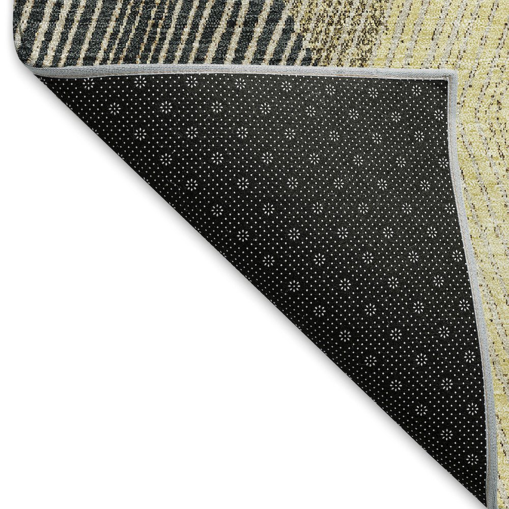 Premium Machine Washable Mayfield AMF962 Mocha 2'6" x 3'10" Rug. Picture 2