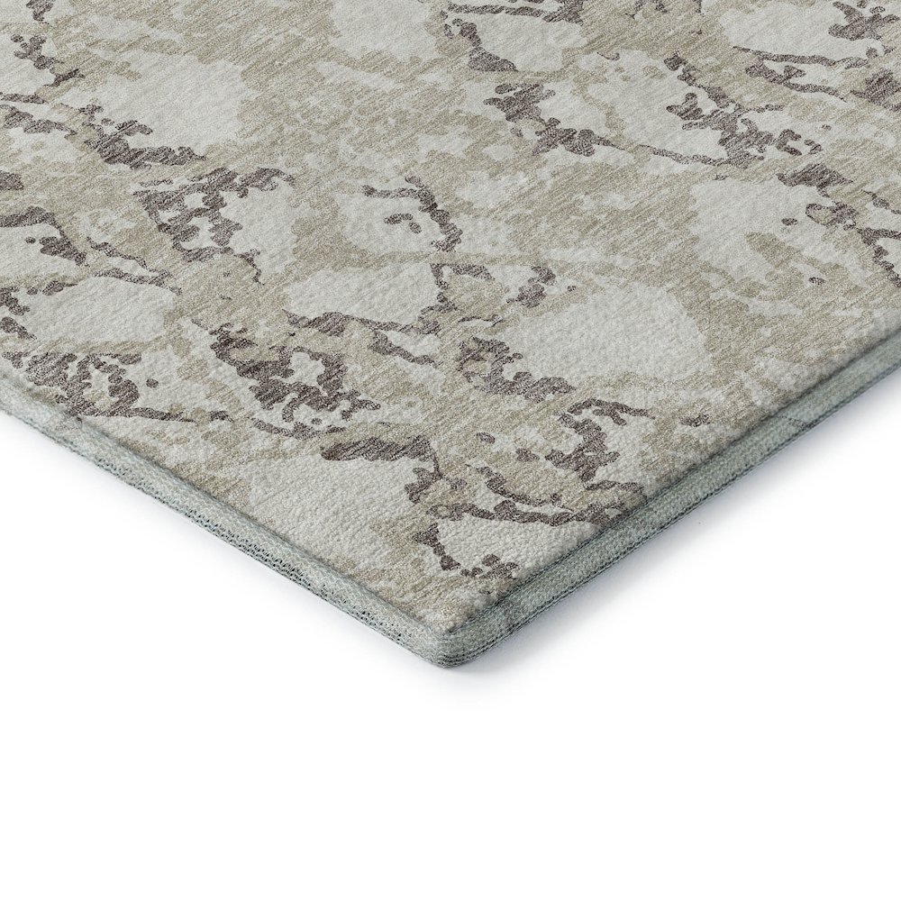 Premium Machine Washable Mayfield AMF969 Ivory 2'6" x 3'10" Rug. Picture 3