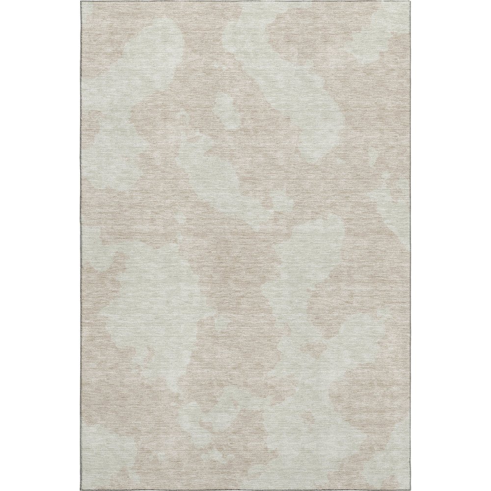 Premium Machine Washable Mayfield AMF975 Beige 5' x 7'6" Rug. Picture 1