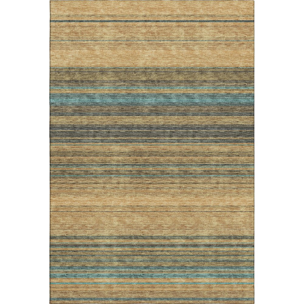 Premium Machine Washable Mayfield AMF979 Wheat 5' x 7'6" Rug. Picture 1