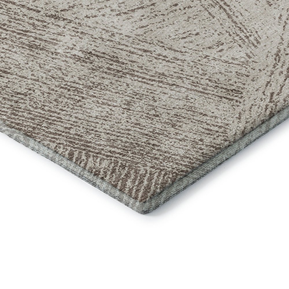 Premium Machine Washable Mayfield AMF991 Beige 2'6" x 3'10" Rug. Picture 3