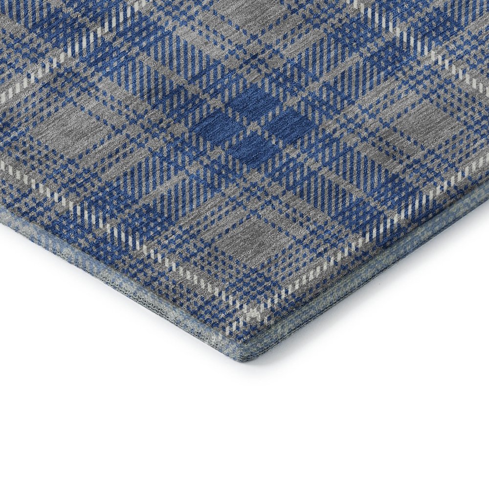 Premium Machine Washable Mayfield AMF993 Gray 2'6" x 3'10" Rug. Picture 3