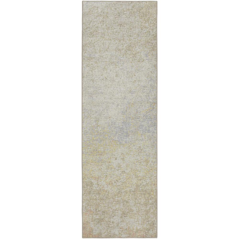 Winslow WL3 Khaki 2'6" x 12' Runner Rug. Picture 1