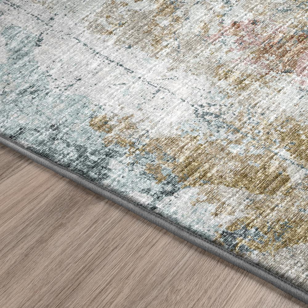 Camberly CM3 Mineral Blue 3' x 5' Rug. Picture 3