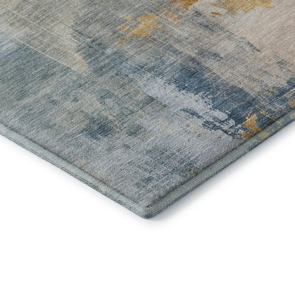 Luxury Washable Indoor/Outdoor Bresca Linen 2'6" x 3'10" Rug. Picture 2
