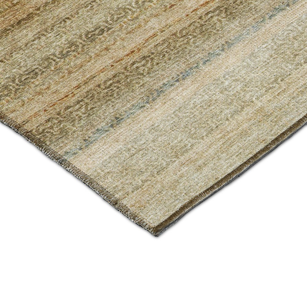 Luxury Washable Indoor/Outdoor Burano Copper 2'6" x 3'10" Rug. Picture 2