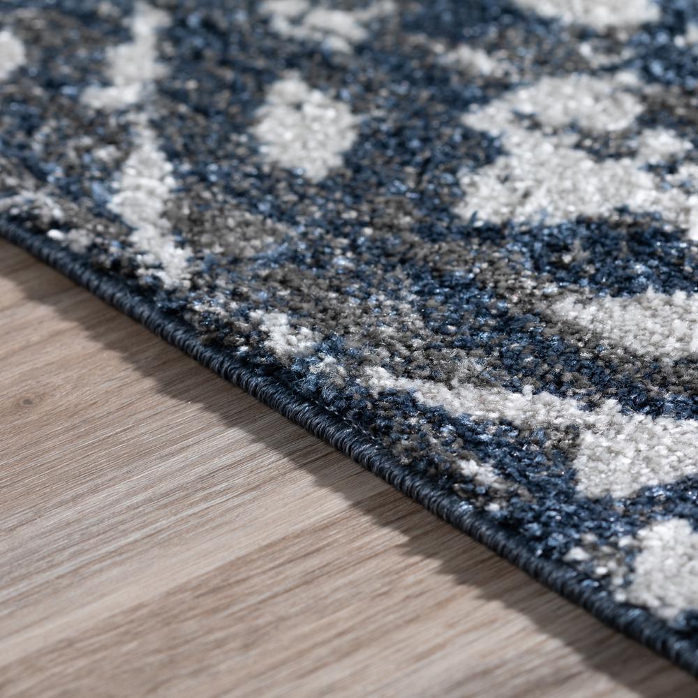 Gala GA3 Navy 8'2" x 10' Rug. Picture 11