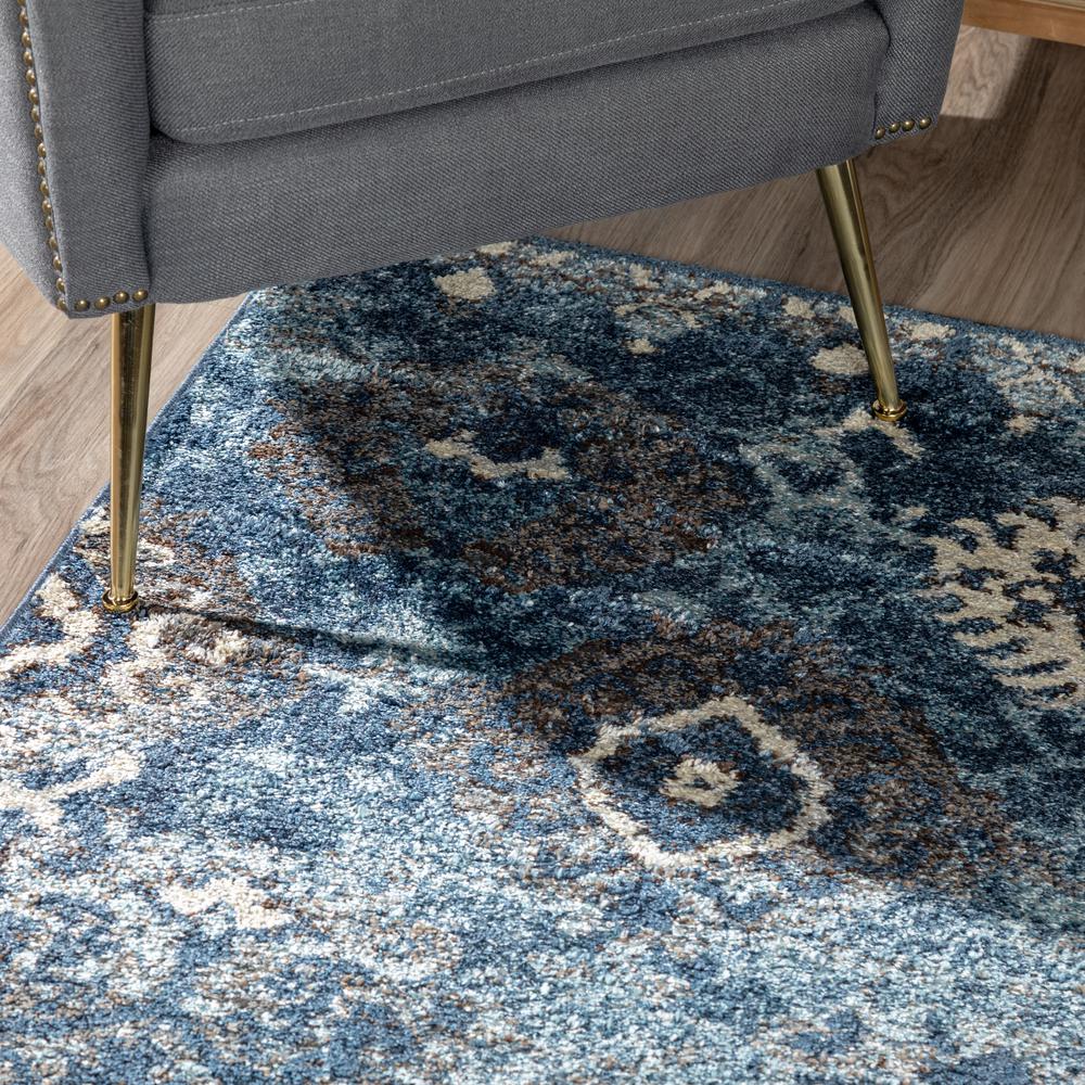 Gala GA10 Navy 8'2" x 10' Rug. Picture 9