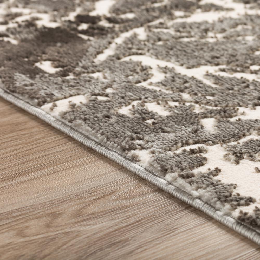 Karma KM28 Grey 3'3" x 5'1" Rug. Picture 10