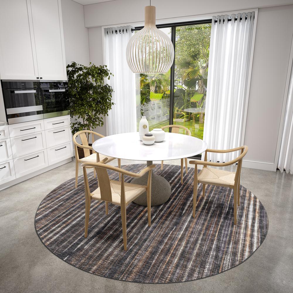 Amador AA1 Fudge 6' x 6' Round Rug. Picture 2