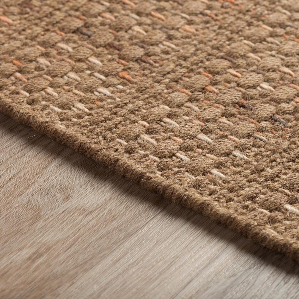 Nepal NL100 Mocha 8' x 10' Rug. Picture 6