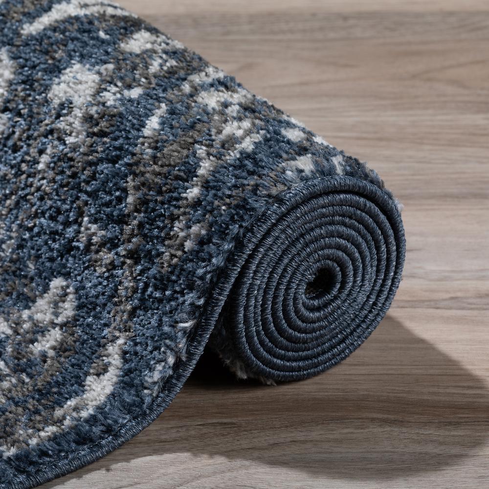 Gala GA3 Navy 8'2" x 10' Rug. Picture 10