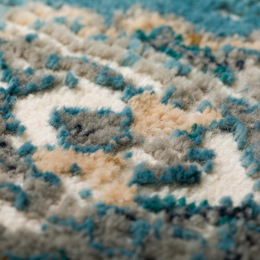 Karma KM22 Charcoal 3'3" x 5'1" Rug. Picture 8
