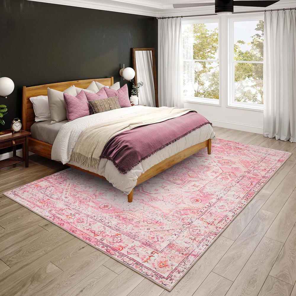 Jericho JC5 Rose 5' x 7'6" Rug. Picture 2