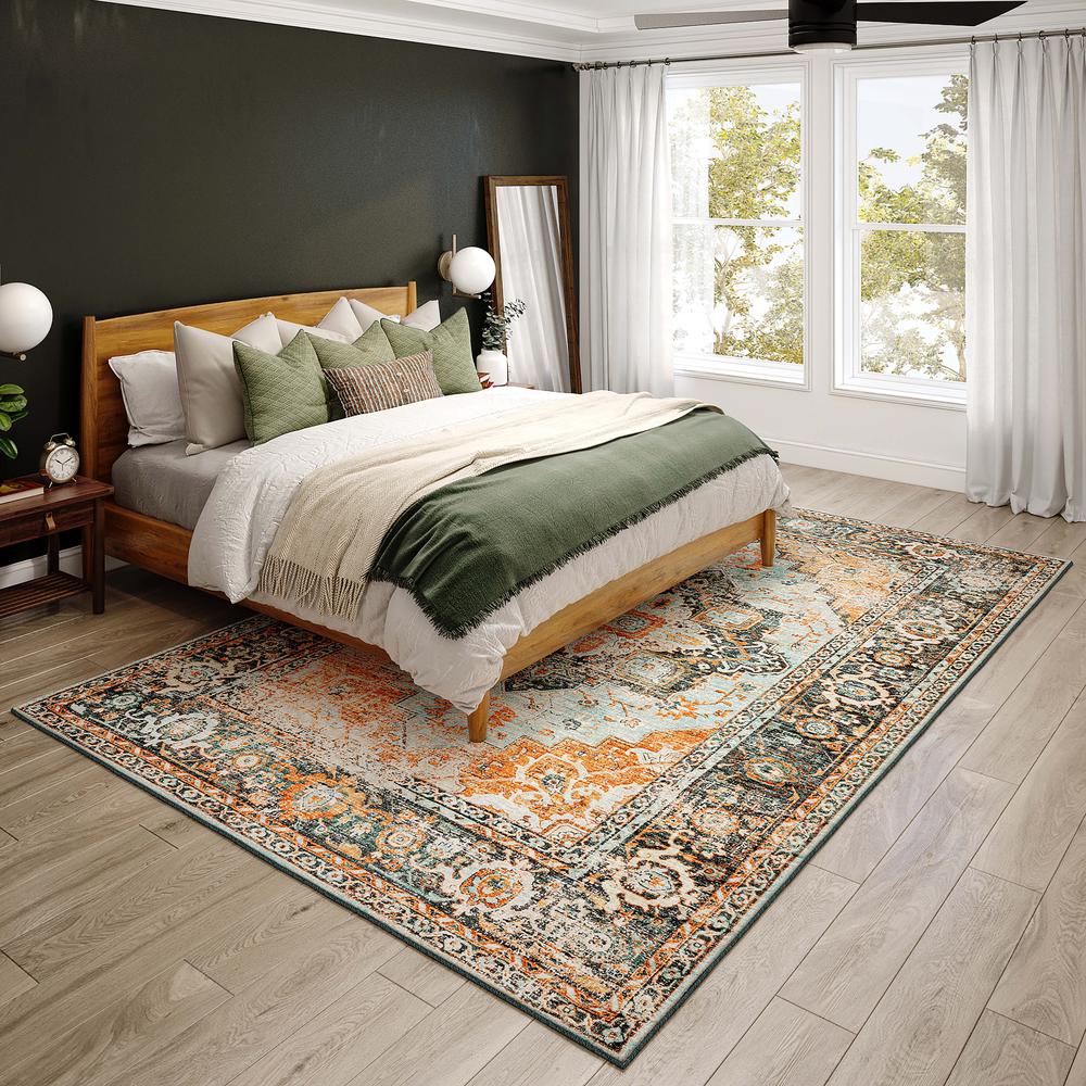 Jericho JC2 Mist 5' x 7'6" Rug. Picture 2