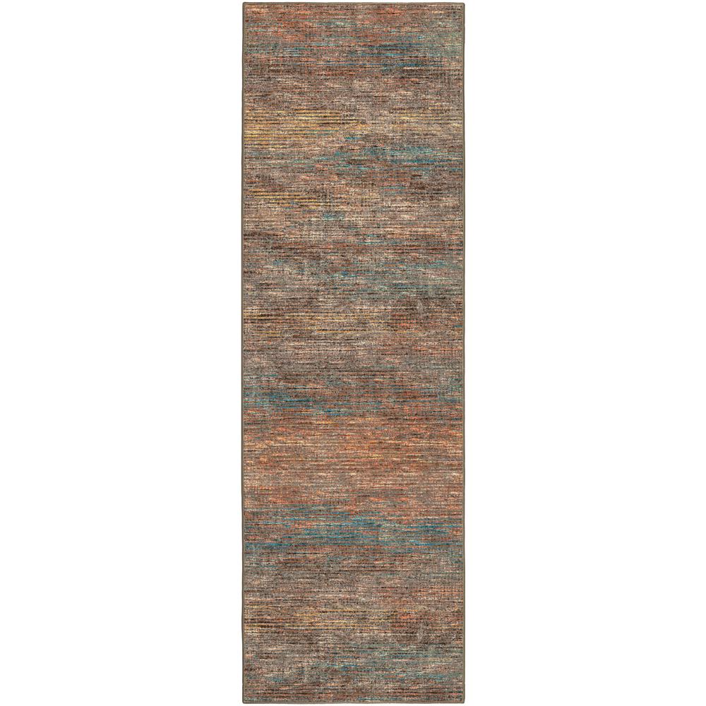 Ciara CR1 Paprika 2'6" x 12' Runner Rug. Picture 1