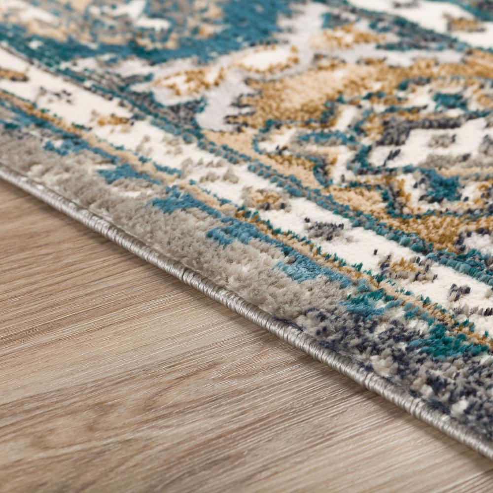 Karma KM22 Charcoal 3'3" x 5'1" Rug. Picture 10