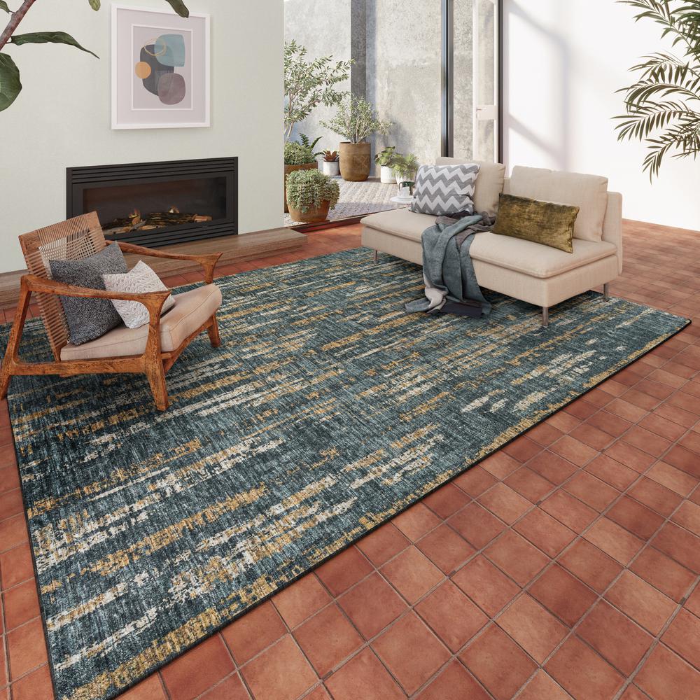 Winslow WL6 Charcoal 5' x 7'6" Rug. Picture 2