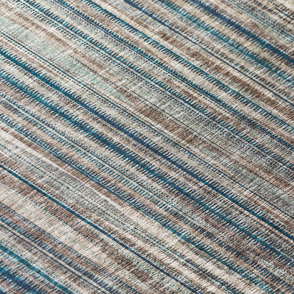Waverly Earth Contemporary Striped 10' x 14' Area Rug Earth AWA31. Picture 5