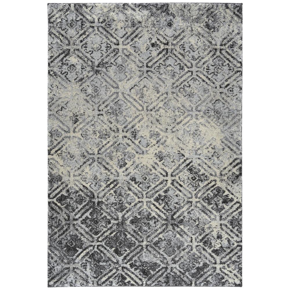 Aero AE8 Charcoal 7'10" x 10'7" Rug. Picture 1