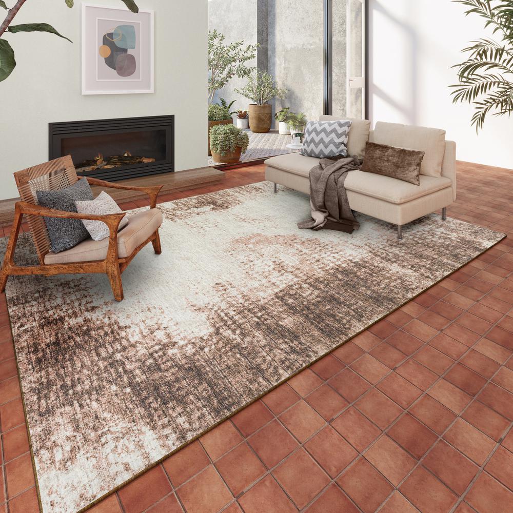 Winslow WL1 Chocolate 5' x 7'6" Rug. Picture 2