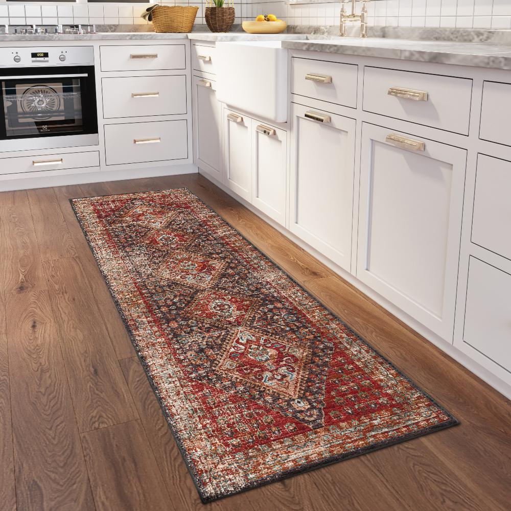 Jericho JC9 Canyon 2'6" x 12' Runner Rug. Picture 2