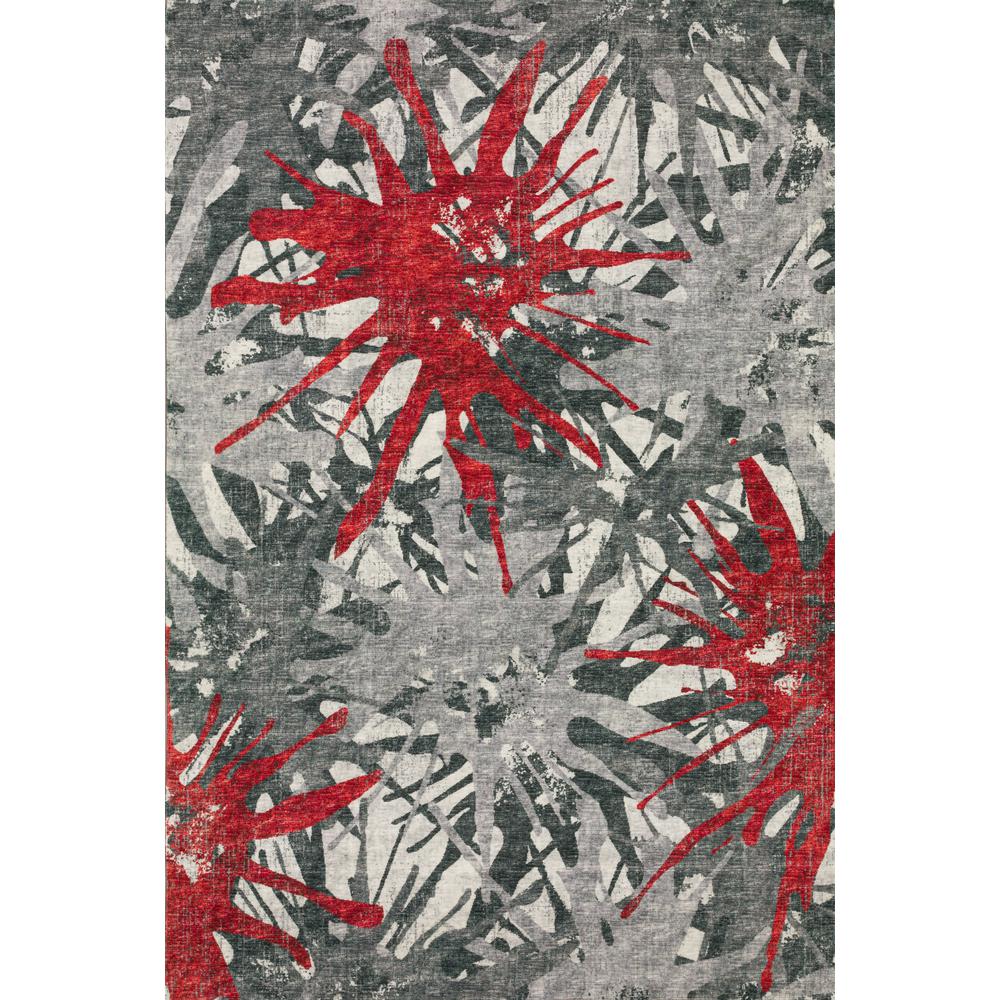 Brisbane BR6 Scarlet 8' x 10' Rug. Picture 1