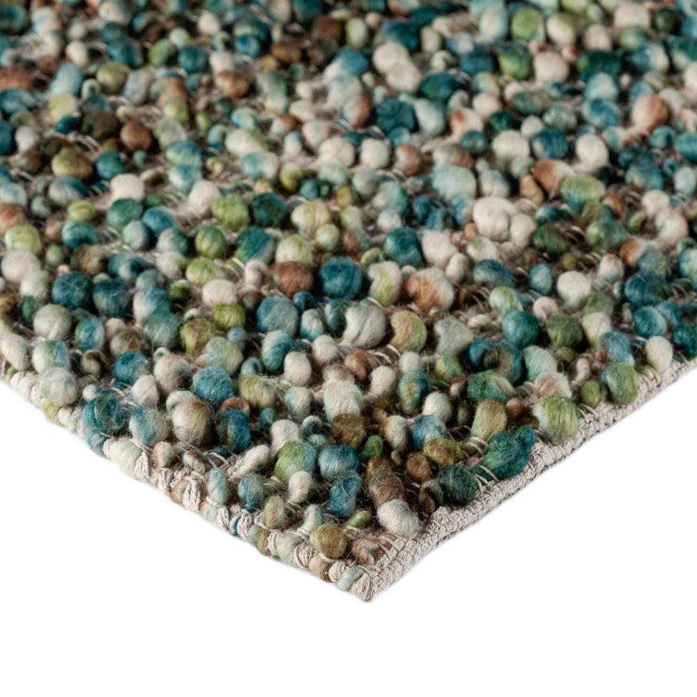 Hanu HU1 Teal 8' x 10' Rug. Picture 2