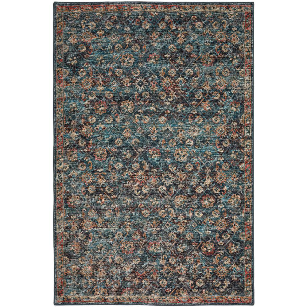 Jericho JC8 Navy 5' x 7'6" Rug. Picture 1
