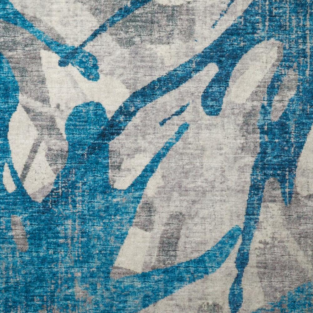 Brisbane BR6 Cobalt 3' x 5' Rug. Picture 3