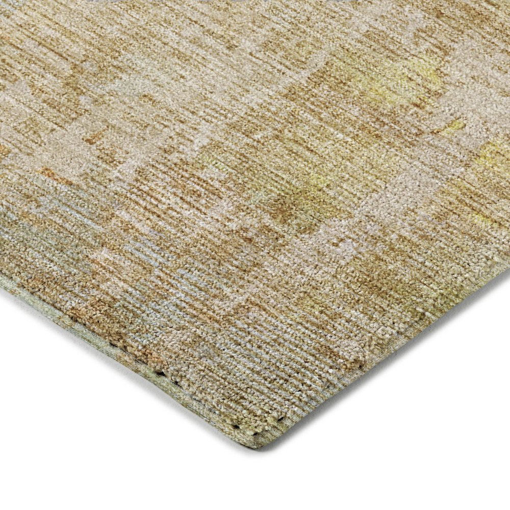 Luxury Washable Indoor/Outdoor Kochi Khaki 2'6" x 3'10" Rug. Picture 2