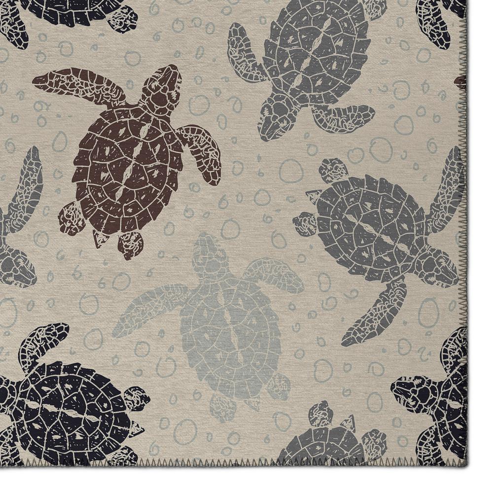 Indoor/Outdoor Surfside ASR43 Sand Washable 2'3" x 7'6" Runner Rug. Picture 3