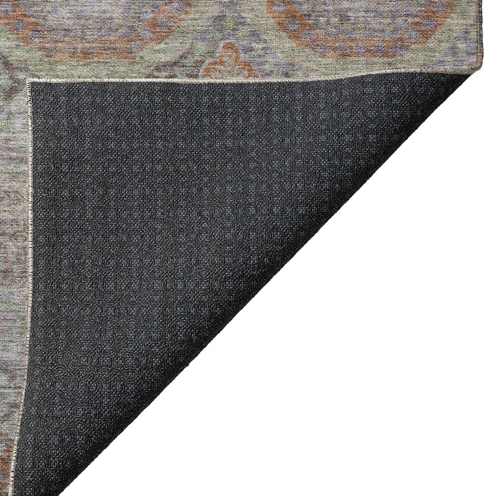 Indoor/Outdoor Karaj Paprika 2'6" x 3'10" Rug. Picture 4
