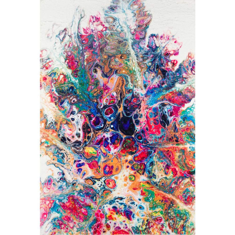 Kikiamo KK1 Carnival 3' x 5' Rug. Picture 1