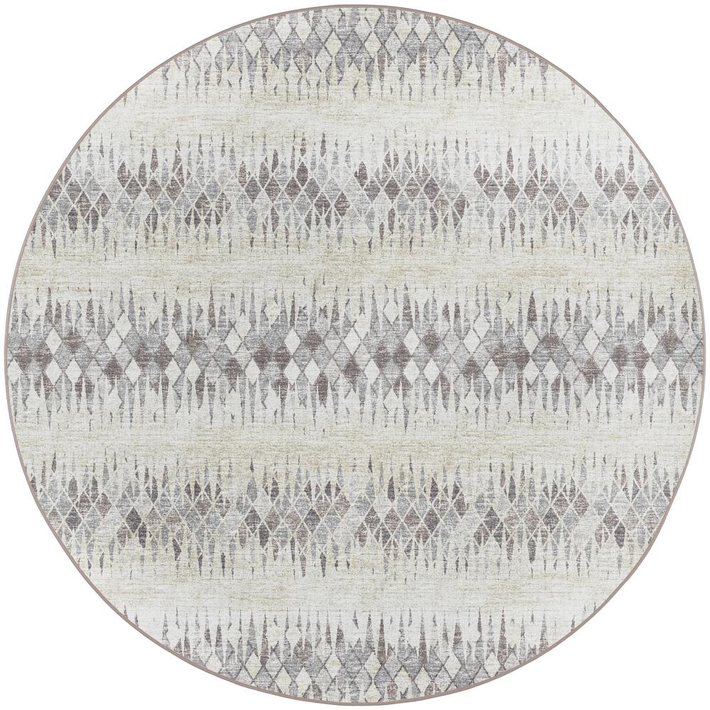 Winslow WL5 Ivory 6' x 6' Round Rug. Picture 1
