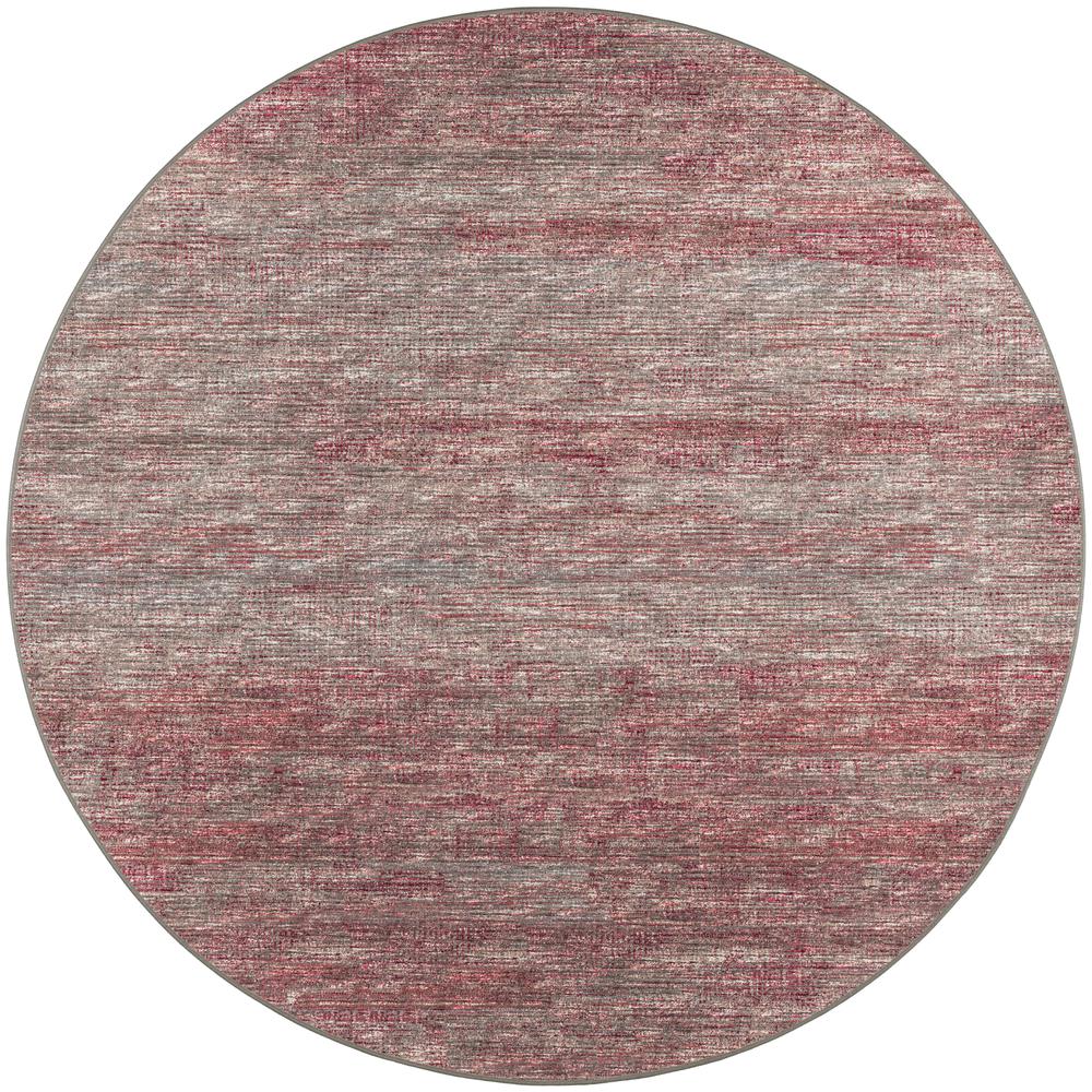 Ciara CR1 Merlot 6' x 6' Round Rug. Picture 1