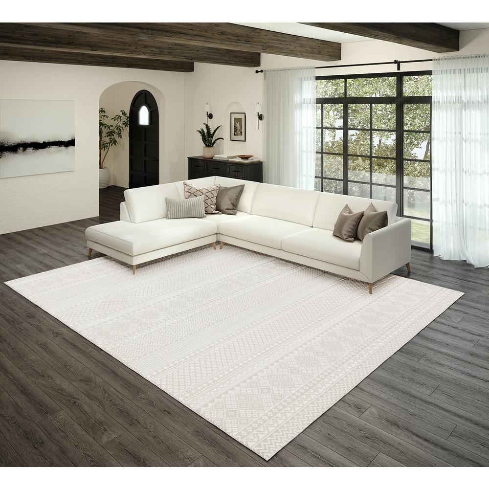 Rhodes RR2 Ivory 7'10" x 10' Rug. Picture 2