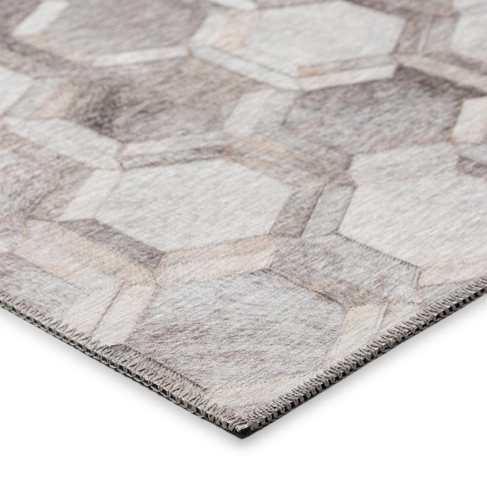 Laredo Gray Animal Patchwork 10' x 14' Area Rug Gray ALR31. Picture 3