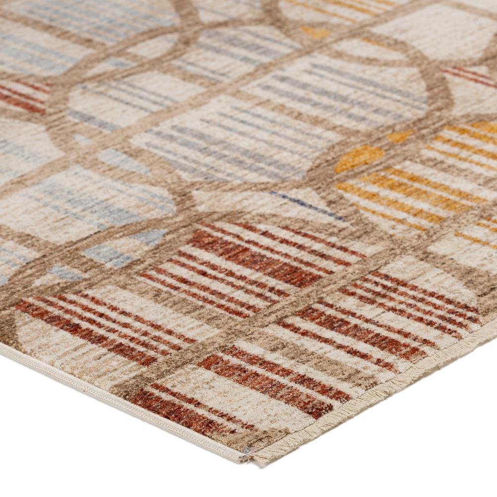 Neola NA12 Khaki 3' x 5' Rug. Picture 2
