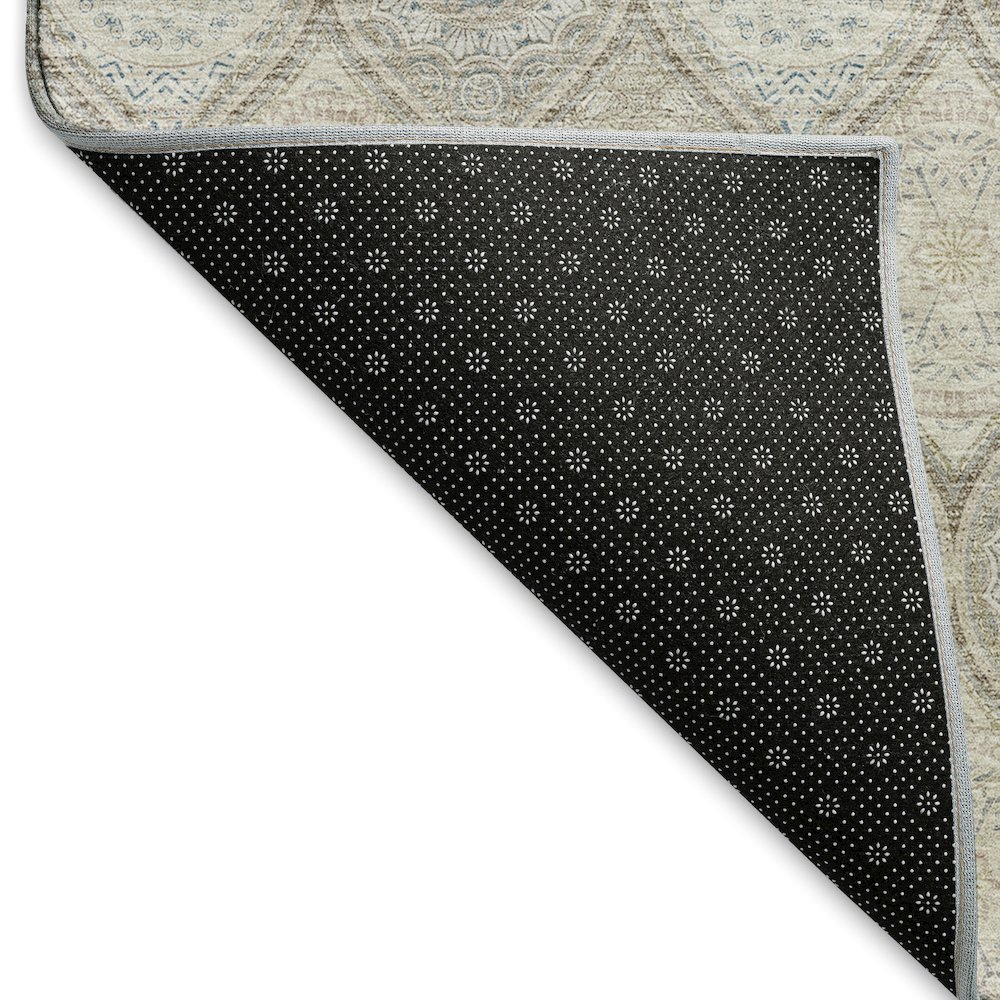 Machine Washable Indoor/Outdoor Neo Linen 2'6" x 3'10" Rug. Picture 4