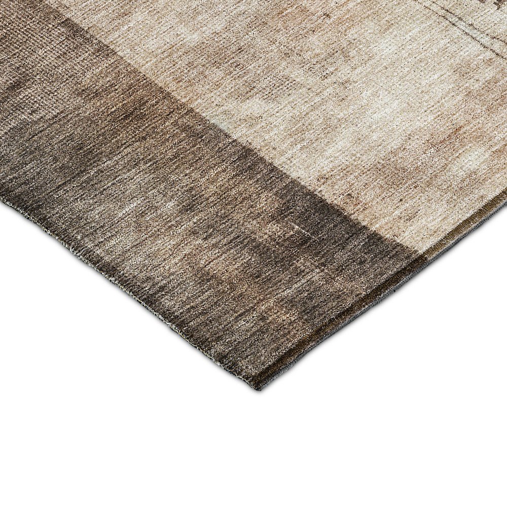 Indoor/Outdoor Nouveau Brown 2'6" x 3'10" Rug. Picture 2