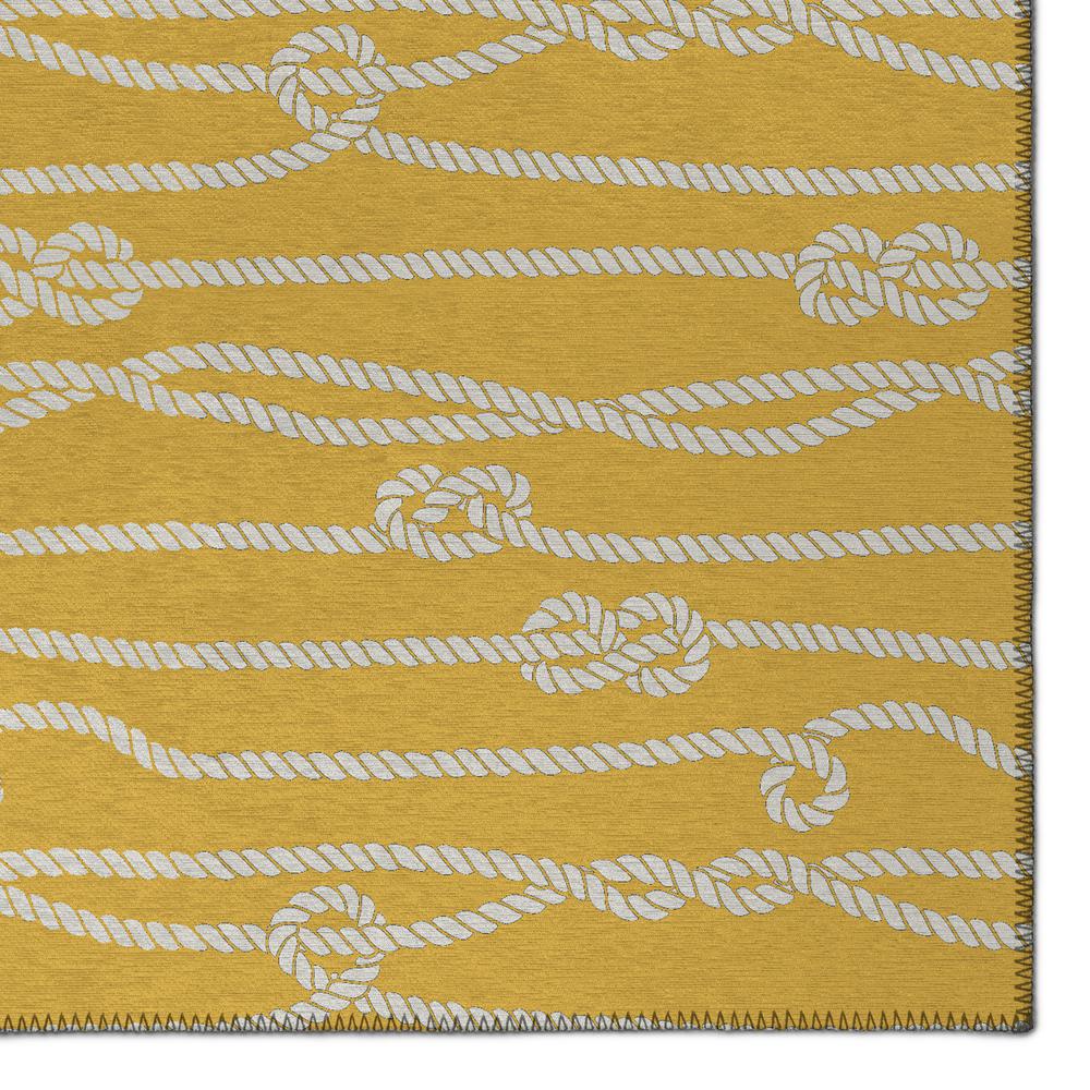 Indoor/Outdoor Harpswell AHP37 Gilded Washable 2'3" x 7'6" Runner Rug. Picture 3